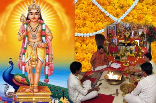 Kartikeya Puja Mantra Japa and Yajna