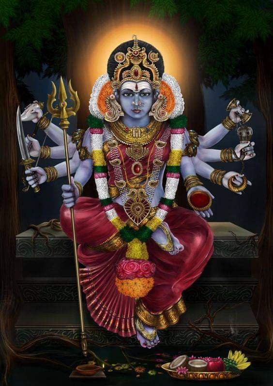 Goddess Bhadrakali Story