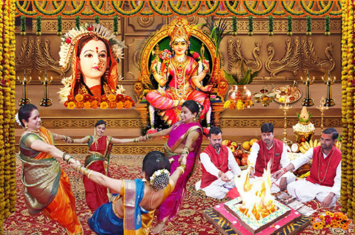 Mangla Gauri Puja and Yajna