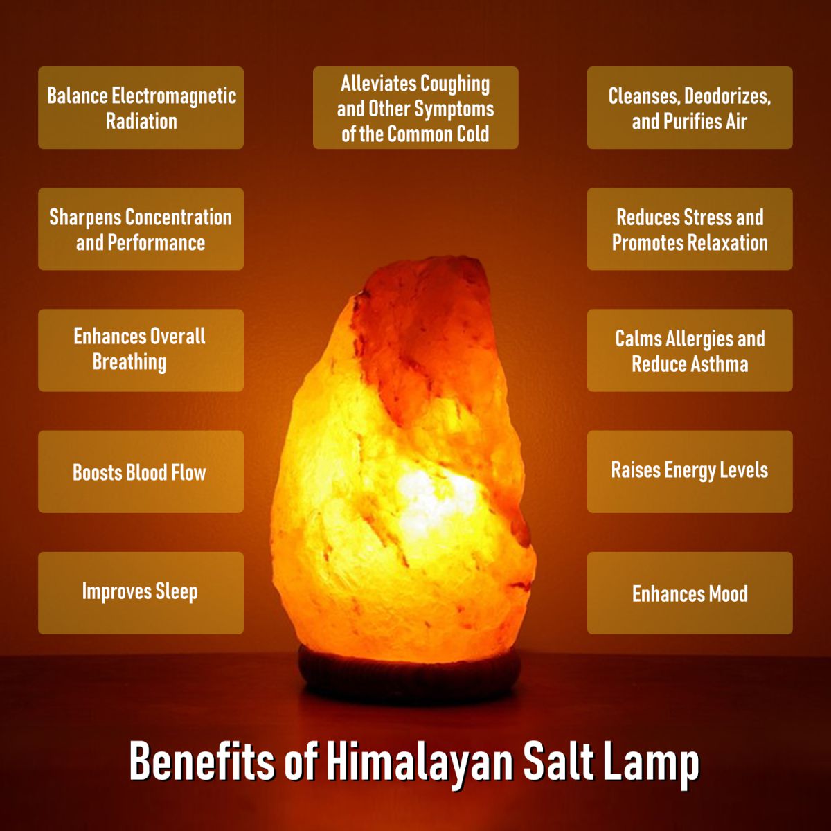 BENEFITS OF HIMALAYAN SALT LAMP