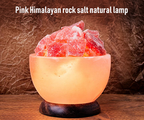 PINK HIMALAYAN ROCK SALT LAMP