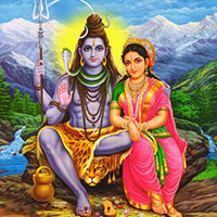 Lord Shiva and Goddess Parvati