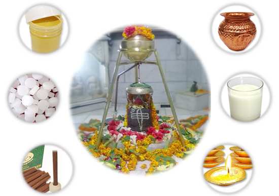 Rudrabhishek Puja Samagri (Ingredients)